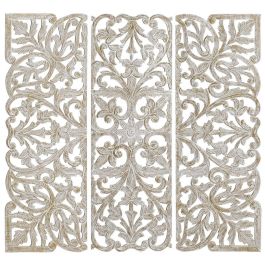 Decoración de Pared DKD Home Decor Dorado Blanco Hierro Romántico Madera MDF (40 x 2 x 120 cm) Precio: 126.79000004. SKU: S3039347