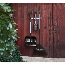Cellfast Colgador de herramientas de jardín en aluminio con 4 asas autoblocantes y 8 soportes, carga máxima 10 kg Cellfast Colgador de herramientas de jardín en aluminio con 4 asas autoblocantes y 8 soportes, carga máxima 10 kg