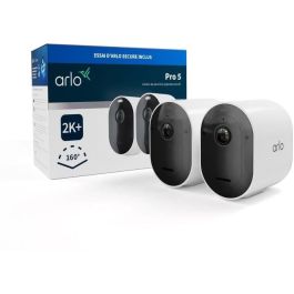 Arlo ARL1732754407911 Pack 2 Cámaras de Seguridad Inalámbricas Pro 5 para Exterior con Batería y Visión Nocturna Precio: 419.50000015. SKU: B12GE4MVTA