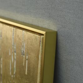 DKD Home Decor Set de 2 Cuadros Decorativos Modernos Hombre Money Dorado Negro en Lienzo, Resina, Ps 3.5 x 80 x 80 cm DKD Home Decor Set de 2 Cuadros Decorativos Modernos Hombre Money Dorado Negro en Lienzo, Resina, Ps 3.5 x 80 x 80 cm