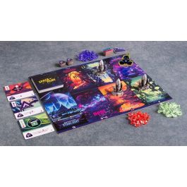 Tranjis Games Juego de Mesa Space Park, Exploración Espacial y Estrategia Ligera, 1-4 Jugadores, 30 Minutos