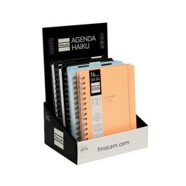 Agenda Anual (2025-26) Finocam 16 Meses Haiku Wire-O Tapa Extradura S/V Apais. E10 155X212 Con Goma Surtido Expositor De 6 Precio: 80.50000046. SKU: B15KWV8V3E