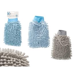 Manopla Microfibra Doble Tejido Surt Azul Gris Arte Regal 24X25CM (24 Unidades) Precio: 30.50000052. SKU: B146DX7K56