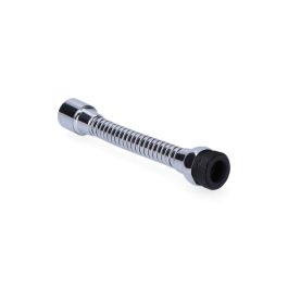 Edm Atomizador flexible con adaptador para grifo, color cromado, acero inox., M ø 24 - h ø 22 x 100