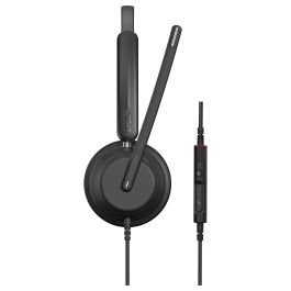EPOS Auriculares Impact 760 Duales USB-C Alámbricos Diadema Negro para Llamadas/Música