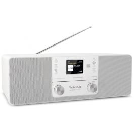 TechniSat DigitRadio 370 CD IR Minicadena Blanco Spotify DAB+ Radio Internet Bluetooth Wifi USB