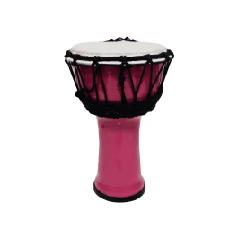 TANGA Djembe de 7" Construido con Pvc. Plástico de Color Rosa Fluorescente Precio: 36.68999994. SKU: B12FMNRAFA