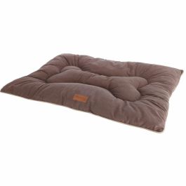 Kerbl KER4018653387689 Colchón de suelo Benno de tela para mascotas, Talla L (100 x 75 cm), Marrón