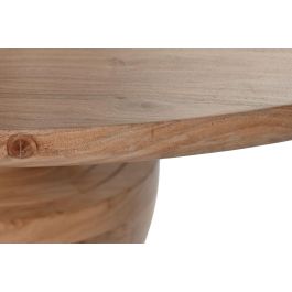 Mesa Redonda Comedor Moderno DKD Home Decor Natural 115 x 76 x 115 cm