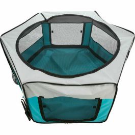 Trixie TRI4011905640556 Recinto con red/base Ø 150 × 65 cm Turquesa / Gris claro