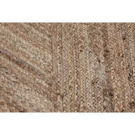 DKD Home Decor Alfombra Boho de Yute Natural Antideslizante 230 x 160 cm