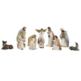 DKD Home Decor Nacimiento Navidad Tradicional Multicolor Set 11 Figuras Resina 10.5 cm Alto Precio: 24.50000014. SKU: B1938R3NSM
