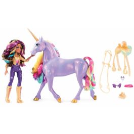 Spin Master Muñeca Sophia 11 cm y Unicornio Wildstar con Luz