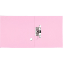 Liderpapel Archivador A4 Color System Rosa Lomo 80mm Mecanismo Palanca 75mm Compresor Metalico