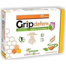 PINISAN Grid Defens 12Sbrs. Suplemento Sistema Inmune con Vitamina C y Propóleo Precio: 10.5000005. SKU: B1AAL32FHZ