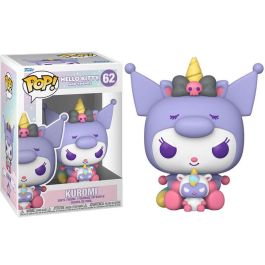 Funko Figura POP Sanrio Hello Kitty Kuromi de vinilo 9cm en caja regalo