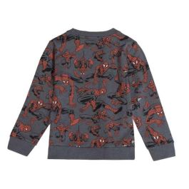 Cerdá Sudadera Spiderman Cotton Brushed para Niños 5 Años - Beige