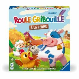 Ravensburger RAV1751736294877 Juego de mesa clásico de granja Doodle Roll