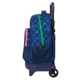 Mochila Safta Grande Con Ruedas Compact Extraible Benetton Damero 450x330x220 mm Mochila Safta Grande Con Ruedas Compact Extraible Benetton Damero 450x330x220 mm