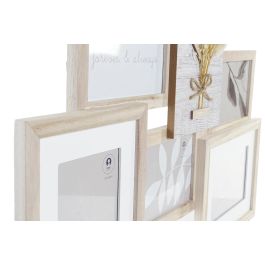 DKD Home Decor Marco Multifoto Estilo Shabby Color Natural 54 x 36.7 x 2.4 cm