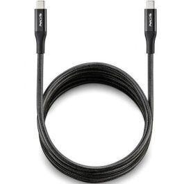 NGS KNOT 240W-2 Cable USB 4.0 Tipo-C Macho a USB Tipo-C Macho, Carga Rápida Hasta 240W, Transferencia 40Gbps, 2 Metros, Negro Precio: 14.88999985. SKU: B122JVCXNE