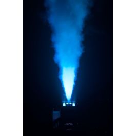 Algamlight Máquina de Humo Vertical LED 1200W, Fiestas y Eventos, Chorro 5m, Caudal 566m³/min, DMX, Depósito 1.2L