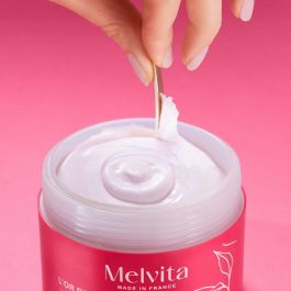 Melvita L'OR ROSE Bálsamo Aceite Nutri-Reafirmante Orgánico para Pieles Secas con Bayas Rosas y Coralina, Combate Piel de Naranja 170 ml