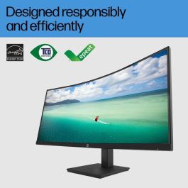 HP Monitor P34hc G4 / 34" / WQHD / HDMI-DisplayPort-USB(A)-USB(B)-USB(C) / Regulable Altura / Curvo