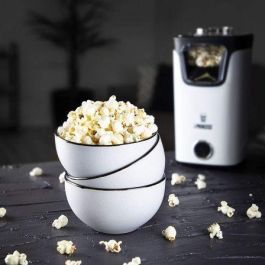Princess 292986 Palomitera 1100W para Palomitas en 3 Minutos, Saludables, Tapa Transparente y Fácil de Limpiar