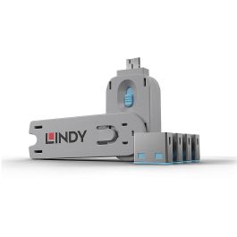 Lindy Bloqueador de Puerto USB - Pack 4, Codificación por Color: Azul Precio: 27.50000033. SKU: B19GQA6X4P