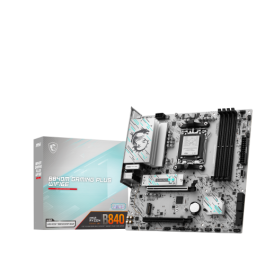 MSI 911-7E77-003 Placa base para PC B840M GAMING PLUS WIFI6E AMD B840 Zócalo AM5 micro ATX DDR5 Wi-Fi 6E