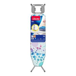 Vileda Neo Tabla de Planchar Pequeña 114 x 33 cm, Regulable en Altura, Ligera y Manejable