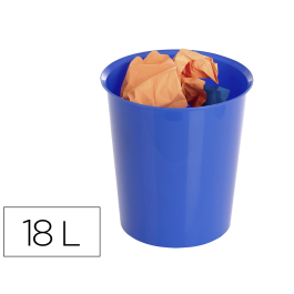 Archivo 2000 Papelera de Plástico 16 Litros 290x310 mm Azul Precio: 3.50000002. SKU: B1G97F4CJ3