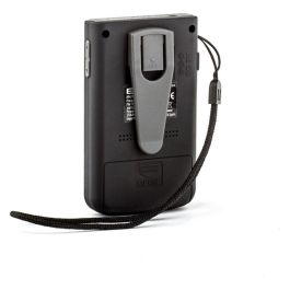Elbe RF-93 Radio Digital de Bolsillo AM/FM con Auriculares Incluidos y Memoria para 20 Emisoras