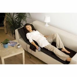 Jocca 6163 Colchón de Masaje de Cuerpo Completo con 10 Motores, 5 Zonas de Masaje, 5 Modos, Función de Calor y Diseño Plegable