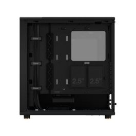 Case de PC - Diseño fractal - North Charcoal Black TG Dark T Case de PC - Diseño fractal - North Charcoal Black TG Dark T