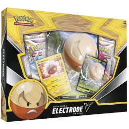 Pokemon Blister Juego de Cartas Coleccionables Electrode de Hisui V y Electrode Kanto - Edición Española