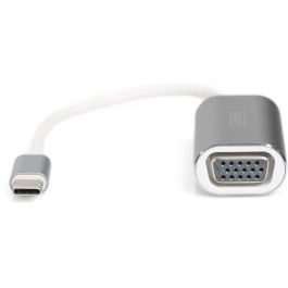 Digitus VL100 Adaptador Gráfico USB-C a VGA, 0.2m, 1920x1080p, Blanco, Macho/Macho