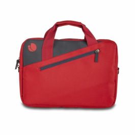 Maletín Monray Ginger para Portátiles hasta 15.6"/ Cinta para Trolley/ Rojo