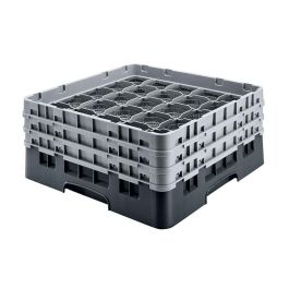CAMBRO - 36S534-110 - Cesta de lavado 36 comp. 2 alturas - 7,2 cm Ø máx. - alt. máx. 14,9 cm - 50 x 50 x 18,4 cm - Negro Precio: 59.69000059. SKU: B1C576YYP3