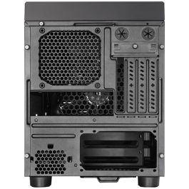 Chieftec CI-03B-OP The Cube Caja de PC Negra para Micro ATX y Mini-ATX con USB 3.2 TypeC