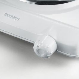 SEVERIN KP1091 Rechaud - placa eléctrica 1500W - diámetro 18 cm - termostato regulable - espacios de cocina pequeños ideales / Blanco SEVERIN KP1091 Rechaud - placa eléctrica 1500W - diámetro 18 cm - termostato regulable - espacios de cocina pequeños ideales / Blanco