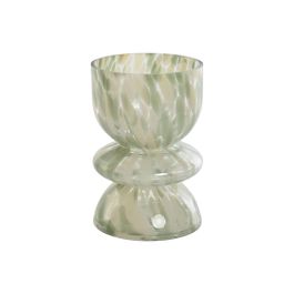 Jarron Moderno DKD Home Decor Verde Crema 16 x 24 x 16 cm