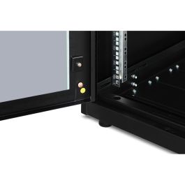 DIGITUS Unique 26HE Armario de red 26U 1342x600x1000mm, Rack independiente 800kg, Rieles, Negro