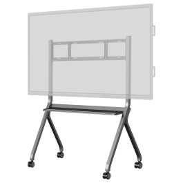 Iiyama MD-CART02-S1 Soporte Móvil de Suelo para Pantallas 55-86", VESA 800x600 mm, Hasta 100 kg, Negro