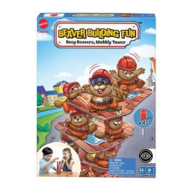 Juego castores constructores. si otro jugador hace caer la torre en tu turno, ¡ganas! Juego castores constructores. si otro jugador hace caer la torre en tu turno, ¡ganas!