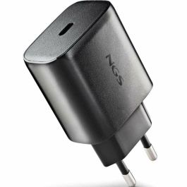 NGS BUD45W-C Cargador de Pared GaN Ultrarrápido 45W con 1xUSB Tipo-C y Cable USB-C a USB-C 1.5m PD3.0