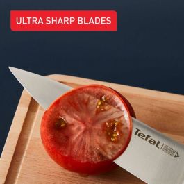 Cuchillo de Cocina Tefal K2320914 ICE FO Negro Mediano Acero Inoxidable 11 cm