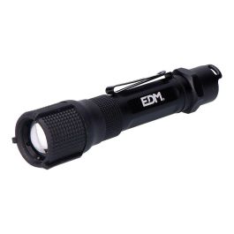Edm Linterna Táctica X1 Recargable 550 Lm / 200 Lm IP67 Zoom 5W Aluminio Sumergible USB-C Ø3.2 x 13.9 cm