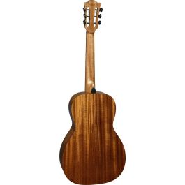LAG Guitarra Acústica Parlor Cutaway Tramontane 177 A/E Natural con Tapa de Abeto Engelmann y Electrónica Stage-LAG